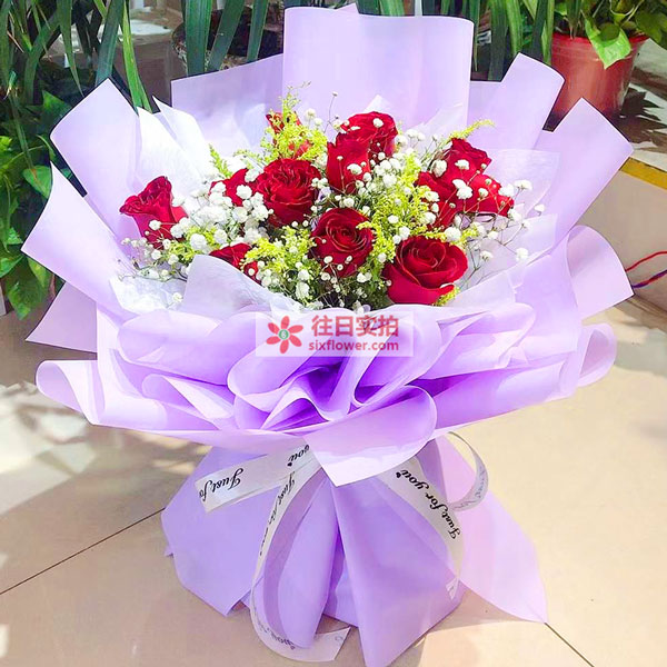 送南通如皋市海北新村的鲜花实拍图