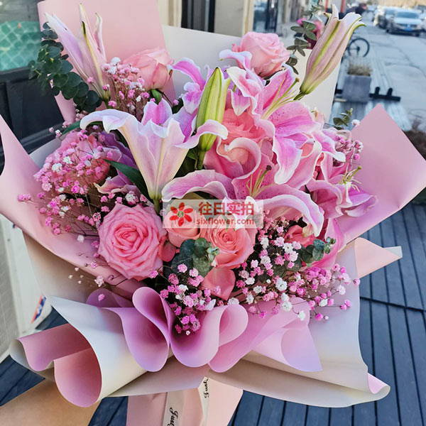 送廊坊市三河市燕郊开发区学院路华北科技学院的鲜花实拍图