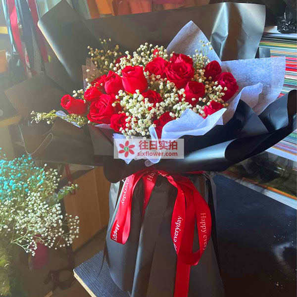 送宝塔区…的鲜花实拍图