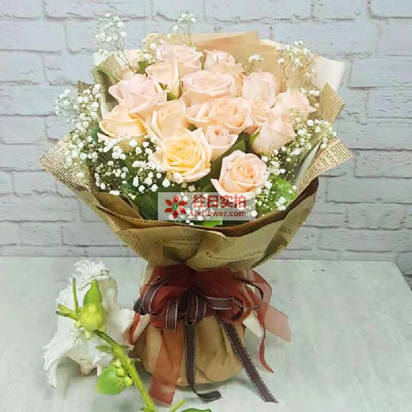 送新北市树林区长寿街70巷2…的鲜花实拍图