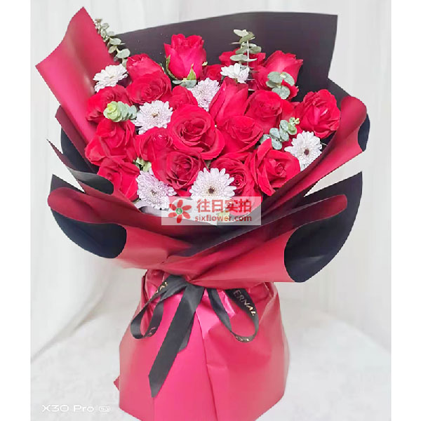 送聊城东昌府区开发区东昌丽都二期19号楼的鲜花实拍图