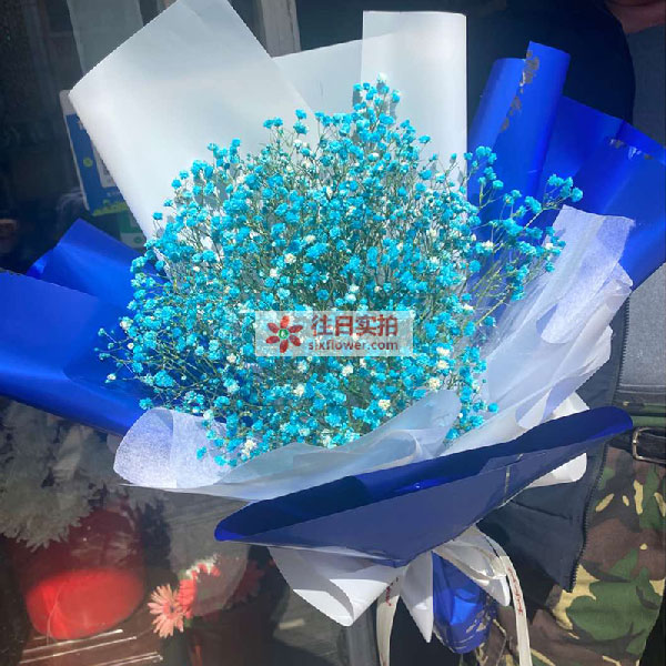 送鞍山市铁东区平安街的鲜花实拍图