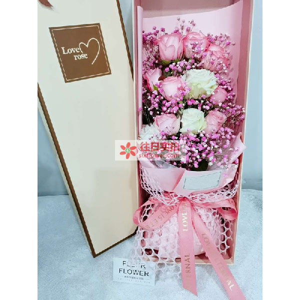 送分宜县清华苑北区9栋1单元的鲜花实拍图