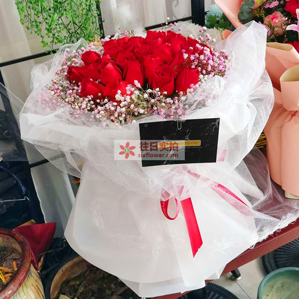 送浙江省湖州市南浔区东长兴港七栋的鲜花实拍图