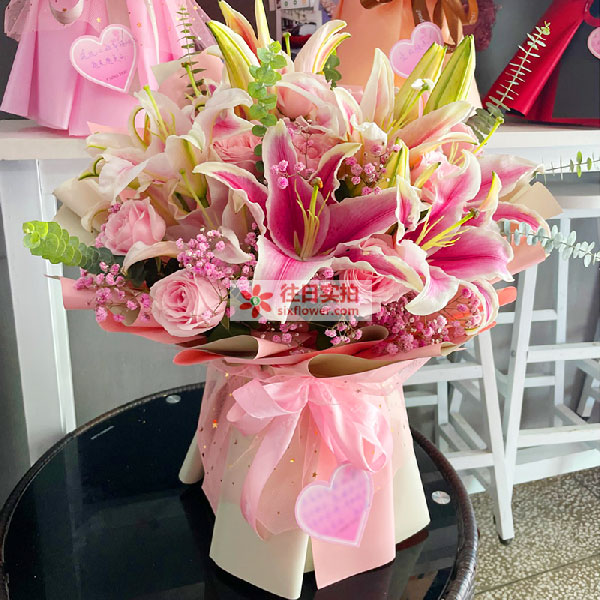 送霍邱县书香门第的鲜花实拍图