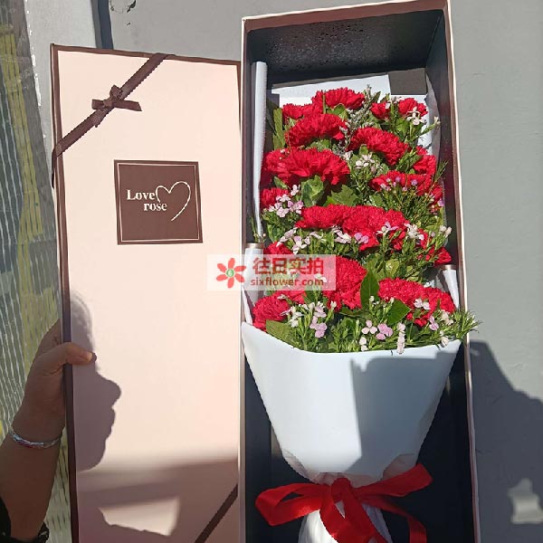 送朔州市神头第一发电厂生活区67号楼的鲜花实拍图