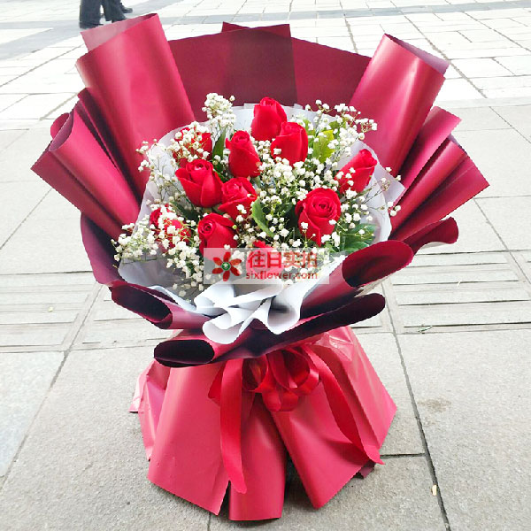 送宣汉滨河路老车坝的鲜花实拍图