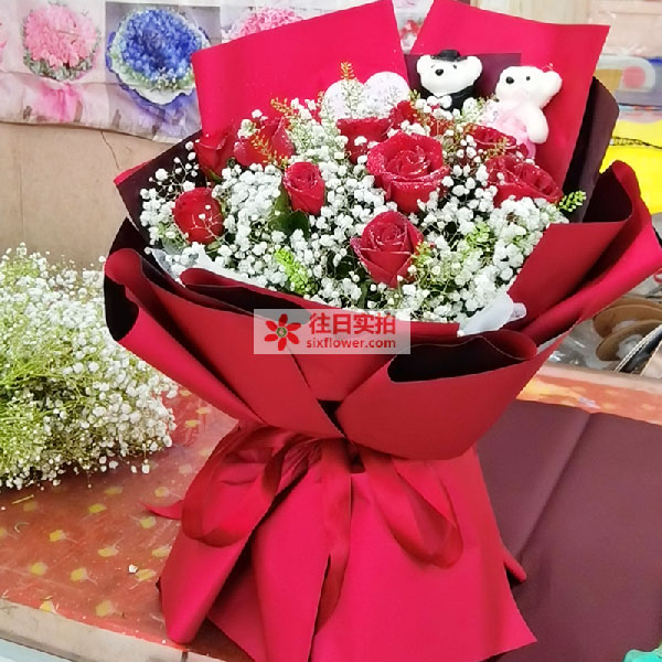 送毕节纳雍妇幼保健院的鲜花实拍图
