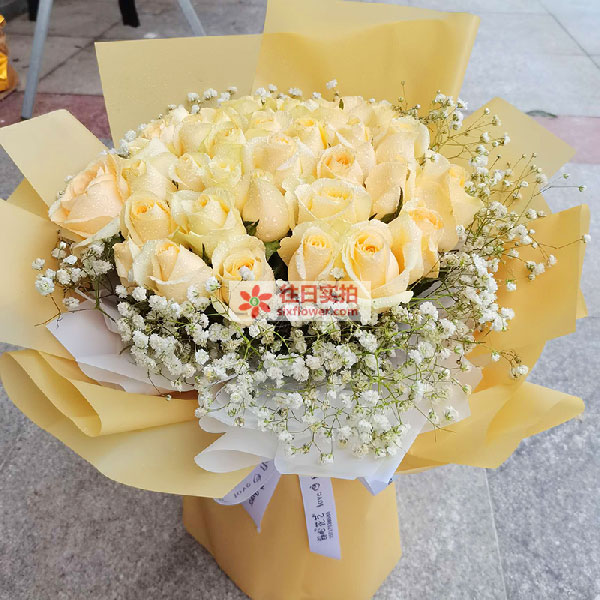 送上饶余干县杨埠镇中昌加油站的鲜花实拍图