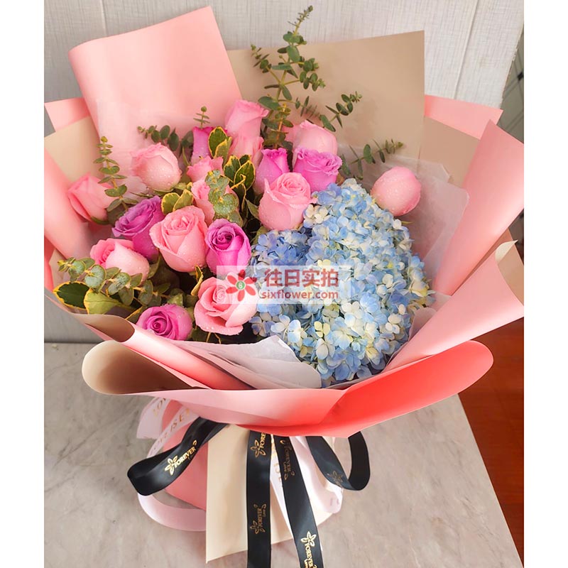 送常州市武进区横山桥镇凌家塘物流中心的鲜花实拍图