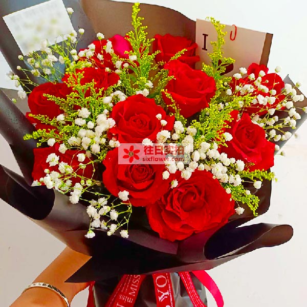 送开封市西郊乡三间房街的鲜花实拍图