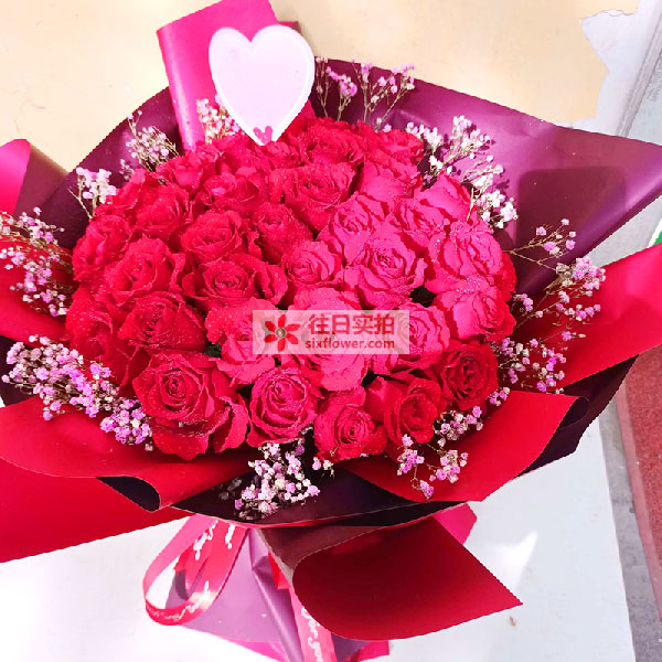 送驻马店驿城区三秋醋业生产基地东面100米路北的鲜花实拍图