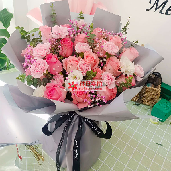 送铁岭银州区岭东街的鲜花实拍图