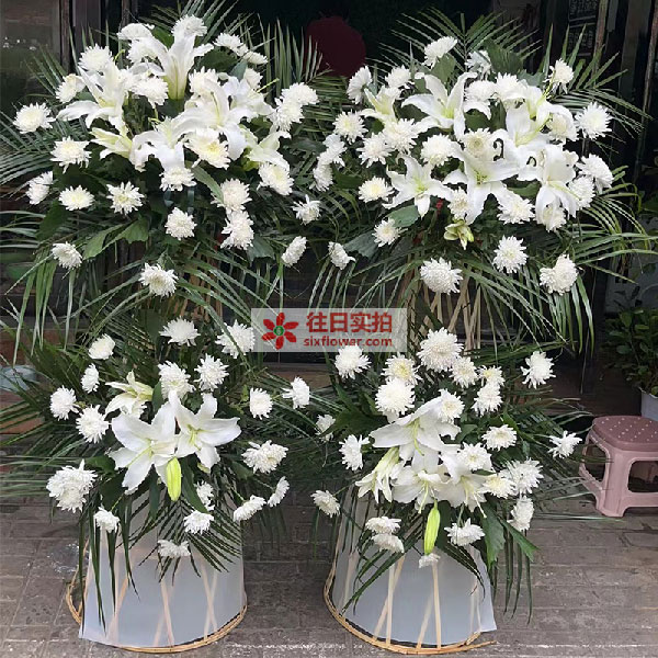 送马鞍山雨山区康泰家苑的鲜花实拍图