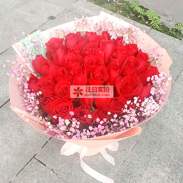 送南充南部上河城52号的鲜花实拍图