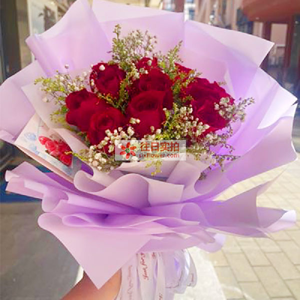 送北京市丰台区北京西站南路太平桥东16号桔子酒店的鲜花实拍图