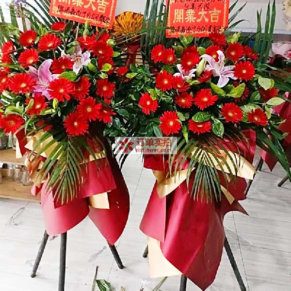 送眉山东坡区环湖路东二段98号的鲜花实拍图