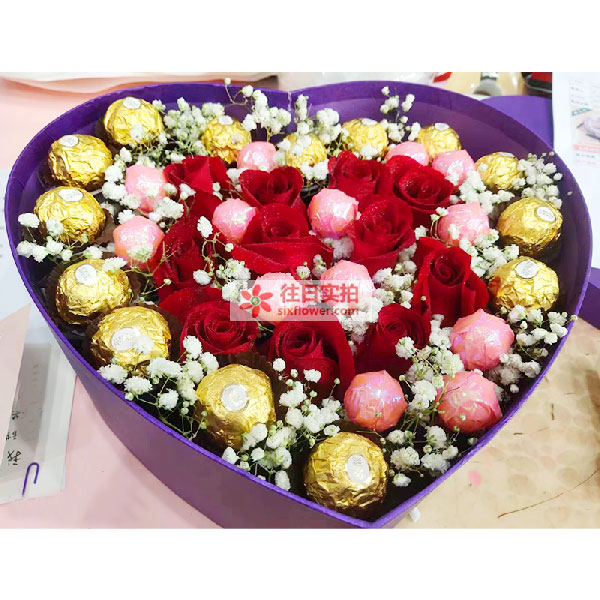 送宁夏固原市和煦家园5号楼的鲜花实拍图