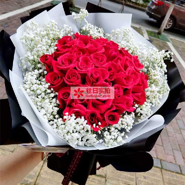 送祁阳市黎家坪镇的鲜花实拍图