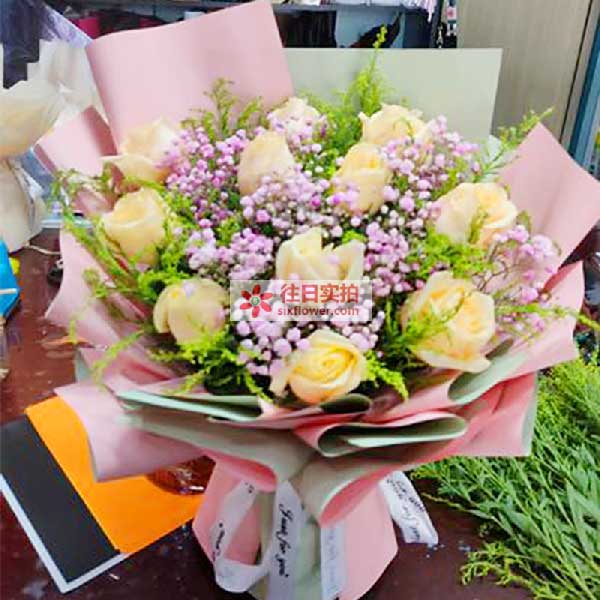 送昌吉州昌吉市中医院骨科的鲜花实拍图