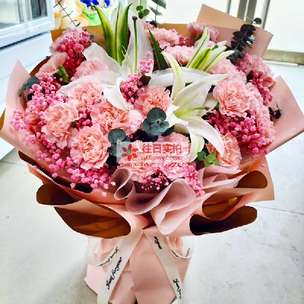 送德州齐河县齐晏大街179号水利局的鲜花实拍图