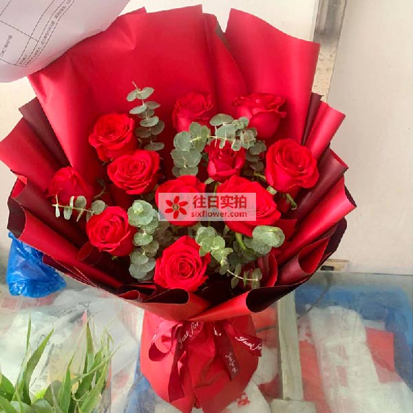 送扬州江都区金牛湾御坊堂养生馆的鲜花实拍图