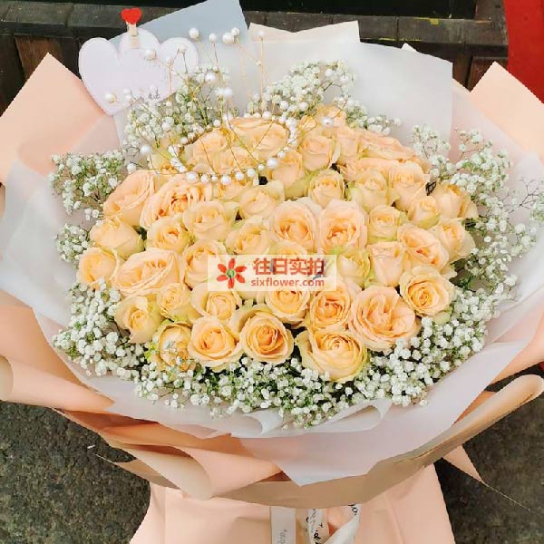 送吉林省舒兰市文化御苑B座的鲜花实拍图