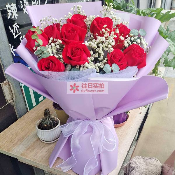 送平凉市崆峒区中街办事处的鲜花实拍图