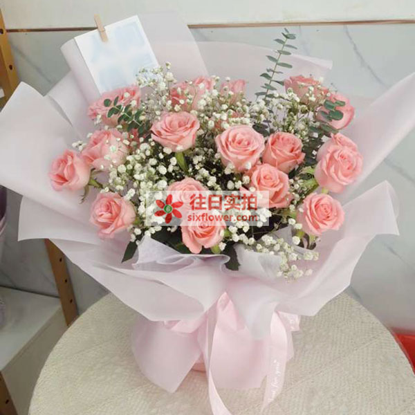 送蚌埠蚌山区林华府3区2号楼的鲜花实拍图