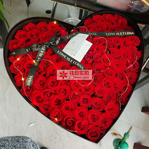 送莆田涵江区公园西路景隆凯旋城的鲜花实拍图