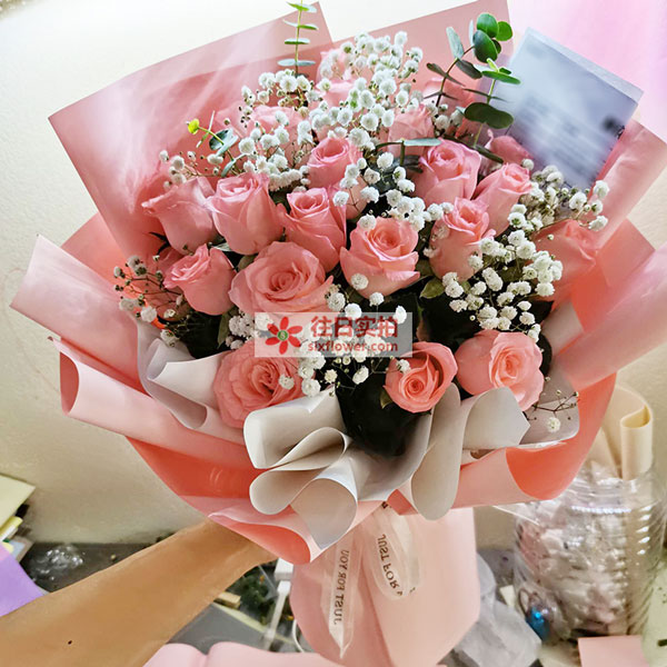 送无锡市滨湖区新梁溪人家的鲜花实拍图