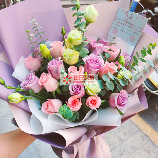 送晋江市西滨镇思进村拥军路华增鞋业的鲜花实拍图