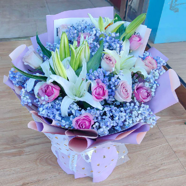 送内蒙古乌海市人民医院神经内科的鲜花实拍图