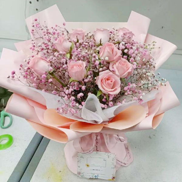 送东莞市沙田镇阇西沿河路27号的鲜花实拍图