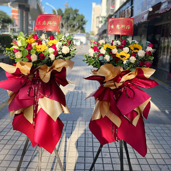 送厦门市思明区湖滨南路819号宝福大厦3楼的鲜花实拍图