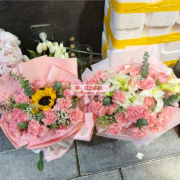 送鄂尔多斯东胜区交通街道天骄北路神华佳苑11号的鲜花实拍图