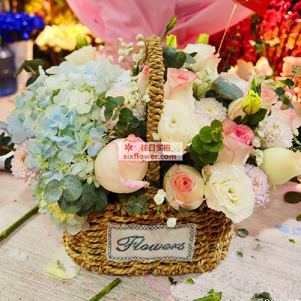 送桂林市穿山东路1号七星花园11栋的鲜花实拍图