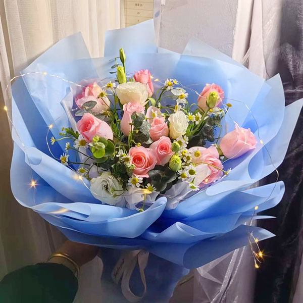 送沈阳铁西区保工街南七中路鸭掌帮三部的鲜花实拍图