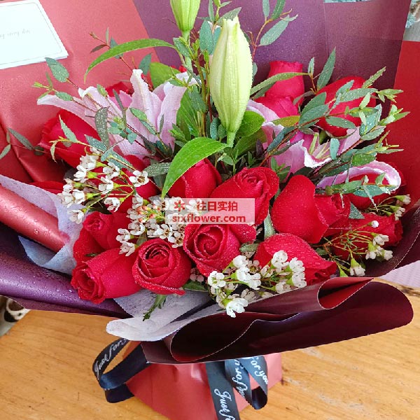 送日照市东港区盘龙湾的鲜花实拍图