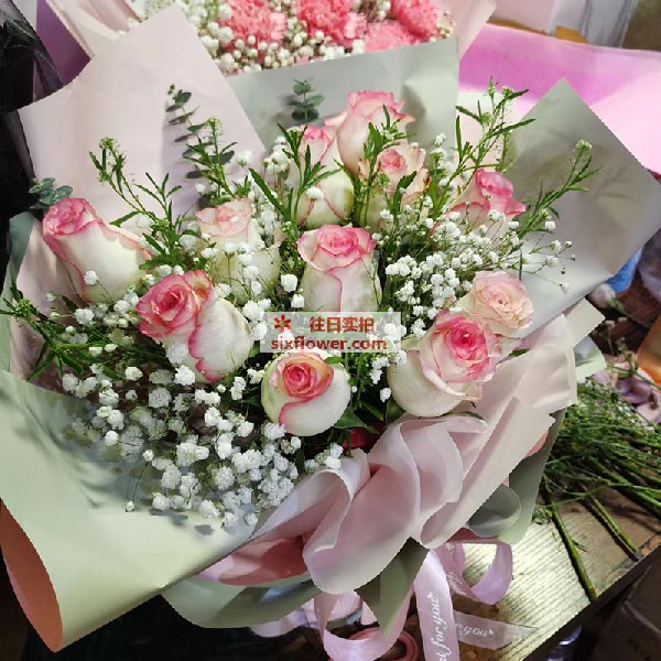 送周口市扶沟县昌盛西路红卫小学的鲜花实拍图