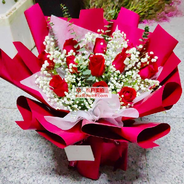 送益阳南县大世界铂金会的鲜花实拍图