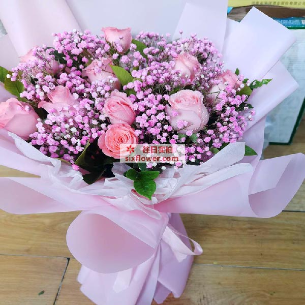 送三门峡湖滨区黄河路绝味鸭脖店的鲜花实拍图