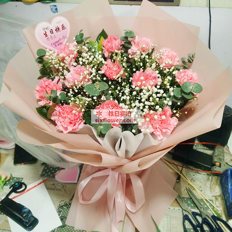 送包头市昆区钢铁大街23号街坊20栋的鲜花实拍图