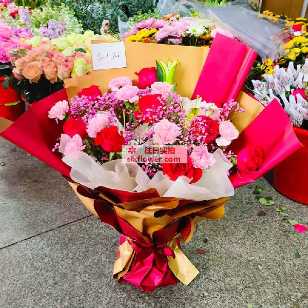 送大兴安岭地区加格达奇区人民路地区行署的鲜花实拍图