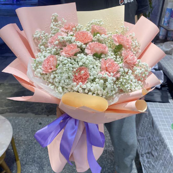 送广西壮族自治区玉林市玉州区大塘镇大塘菜市场的鲜花实拍图