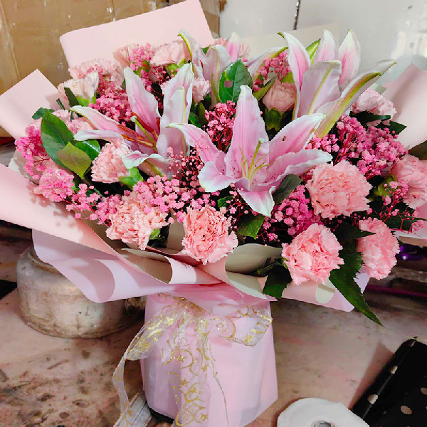 送黑龙江省鸡西市梨树区新泰家园的鲜花实拍图