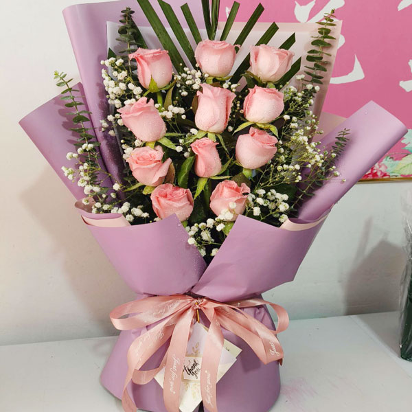 送秦皇岛海港区迎秋西里7号楼的鲜花实拍图