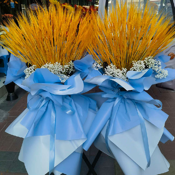 送汉中市汉台区虎桥路一号中心广场财富首座的鲜花实拍图