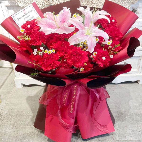 送辽宁省锦州市凌河区铁新东里的鲜花实拍图