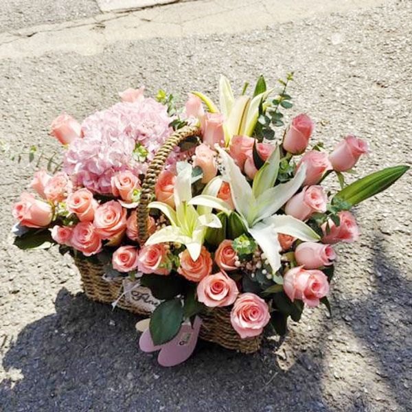 送云南省西双版纳傣族自治州景洪市融创五期的鲜花实拍图